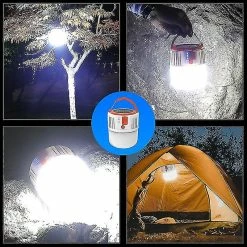Unbranded 80000lm Solaire 5 Modes USB Solaire Portable Tente Lampe Extérieure Led Bulb Cam -Glass Vases Boutique de vente 786155787 max