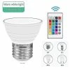 Chulian E27 Smart Control Lampe Led Rgb Lumière Dimmable E14 Gu10 Mr16 Rgb Led Lampe Colorée Changement Ampoule Led Rgb Blanc Décor Maison