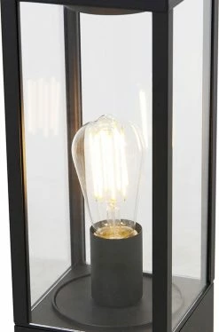 QAZQA Charlois - Lampe D'extérieur Sur Pied Design | Lampadaire D'extérieur - 1 Lumière - H 40 Cm - Zwart - Éclairage Extérieur 17 QAZQA Charlois - Lampe D'extérieur Sur Pied Design | Lampadaire D'extérieur - 1 Lumière - H 40 Cm - Zwart - Éclairage Extérieur -Glass Vases Boutique de vente 793x1200