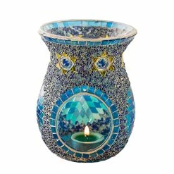 Unbranded 1pc Bougie Four Aromathérapie Lampe Huile Essentielle FourNeau à Encens Domestique Brûleur Vintage Lumière Bougeoir