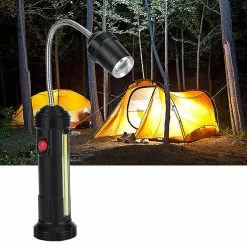Gegong Alliage D’aluminium USB Charge Aimant Fort Led Lumière De Travail Cob Lampe De Poche D’urgence Pour Intérieur Extérieur Camping Tente Lightinge39 -Glass Vases Boutique de vente 796909322 max