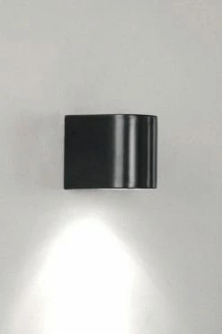 Applique Lumidora 30831 - GU10 - 5.0 Watt - 300 Lumen - 2700 Kelvin - Zwart - Métal - Lampe D' Lumidora - IP44 - Avec Capteur -Glass Vases Boutique de vente 797x1200 11