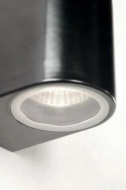 Applique Lumidora 30831 - GU10 - 5.0 Watt - 300 Lumen - 2700 Kelvin - Zwart - Métal - Lampe D' Lumidora - IP44 - Avec Capteur -Glass Vases Boutique de vente 797x1200 12