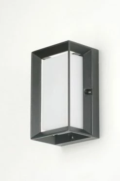 Applique Lumidora 30262 - E27 - 6,5 Watt - 470 Lumen - 2700 Kelvin - Zwart - Plastique - Lampe D' Lumidora - IP54 - Avec Capteur -Glass Vases Boutique de vente 797x1200 7