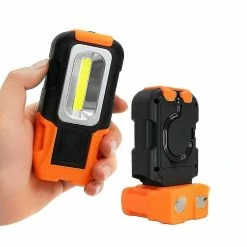 Unbranded Lampe Pliable Avec Base Magnétique Et Crochet Lot De 3 De, Piles Magnétiques Portables Non Incluses