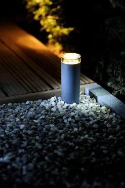 Garden Lights Lampe D'ambiance Linum 6 Cm Polypropylène 2w 12v Anthracite -Glass Vases Boutique de vente 798x1200