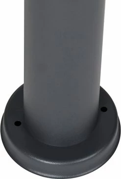 QAZQA Rox - Lampe D'extérieur LED Moderne Et Smart | Lampadaire Pour Extérieur Avec WiFi - 1 Lumière - H 80 Cm - Gris Foncé - Éclairage Extérieur -Glass Vases Boutique de vente 813x1200 2