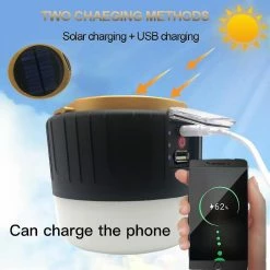 Unbranded Lampe De Camping Rechargeable, Lampe Led Rechargeable Solaire, Lampe Sans Fil Rechargeable, Pour Bivouac, Grotte, Noir De Pêche 280w Qyroadwolf -Glass Vases Boutique de vente 814496649 max