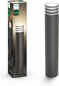 Lampe Sur Pied Philips Hue Lucca - Blanc - Haut - 1 Point Lumineux - Anthracite - Extérieur -Glass Vases Boutique de vente 822x1200