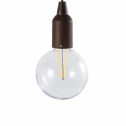 Unbranded Portable Camping Light Retro Led Pull Cord Lampe Ampoule Camping Décoratif Lumière Tente Pendentif Lumière Imperméable à L’eau Pour Camping En Plein Air Randonnée Pêche Jardin