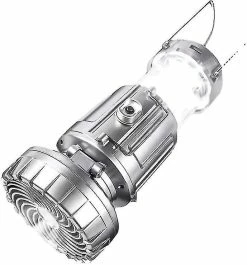 Unbranded Lumière De Camping Solaire Led, Lampe De Camping Puissante Avec Banque D’alimentation, Imperméable à L’eau Et Coupe-vent, Waterproo