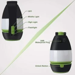 Unbranded Lanterne De Camping à Led, Lampe De Poche De Lampe De Poche Rechargeable à L’eau D’extérieur, Portable (1pcs, Vert) 7 Unbranded Lanterne De Camping à Led, Lampe De Poche De Lampe De Poche Rechargeable à L’eau D’extérieur, Portable (1pcs, Vert) -Glass Vases Boutique de vente 846698049 max