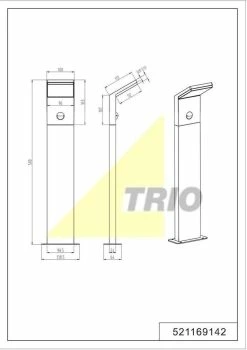 Trio Leuchten BL Mapi LED - Lampe D'extérieur Sur Pied - 1 Lumière - H 500 Mm - Anthracite 26 Trio Leuchten BL Mapi LED - Lampe D'extérieur Sur Pied - 1 Lumière - H 500 Mm - Anthracite -Glass Vases Boutique de vente 847x1200 2