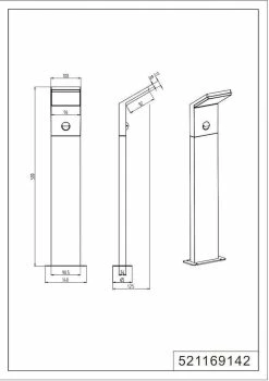 Trio Leuchten BL Mapi LED - Lampe D'extérieur Sur Pied - 1 Lumière - H 500 Mm - Anthracite 21 Trio Leuchten BL Mapi LED - Lampe D'extérieur Sur Pied - 1 Lumière - H 500 Mm - Anthracite -Glass Vases Boutique de vente 848x1200 1