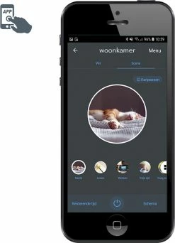 QAZQA Malios - Lampe D'extérieur LED Moderne Et Smart | Lampadaire Pour Extérieur Avec WiFi - 1 Lumière - H 45 Cm - Gris Foncé - Éclairage Extérieur -Glass Vases Boutique de vente 867x1200 3