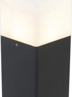 QAZQA Danemark - Lampe D'extérieur Sur Pied Moderne | Lampadaire D'extérieur - 1 Lumière - H 50 Cm - Wit - Éclairage Extérieur -Glass Vases Boutique de vente 895x1200 1