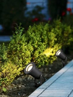 Ledl - Garden Spot - Spike Spot Lampe D'extérieur - Avec Spot LED GU10 5W - Noir - Ø 95 Mm -Glass Vases Boutique de vente 900x1200 17