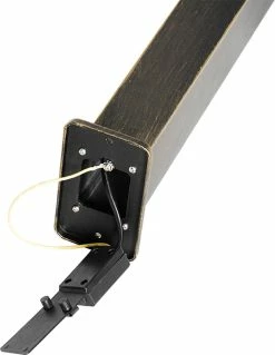 QAZQA Baleno - Lampe D'extérieur Sur Pied Moderne | Lampadaire D'extérieur / 1 Lumière - H 65 Cm - Or/ Laiton - Éclairage Extérieur -Glass Vases Boutique de vente 930x1200