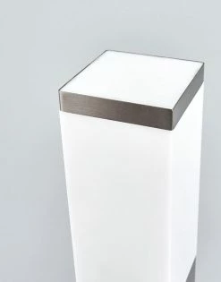 Lindby - Lampe D'extérieur - 1lumière - Acier Inoxydable, Polycarbonate - H: 45 Cm - E27 - Acier Inoxydable, Blanc -Glass Vases Boutique de vente 941x1200 1