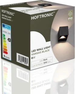 HOFTRONIC™ Lampe D'extérieur / Applique LED Zwart - 3 Pièces - Cube éclairant Des Deux Côtés - IP65 - Cube Kansas - 6 Watt - Lampe Carrée Adaptée à L'intérieur Et à L'extérieur 40 HOFTRONIC™ Lampe D'extérieur / Applique LED Zwart - 3 Pièces - Cube éclairant Des Deux Côtés - IP65 - Cube Kansas - 6 Watt - Lampe Carrée Adaptée à L'intérieur Et à L'extérieur -Glass Vases Boutique de vente 957x1200
