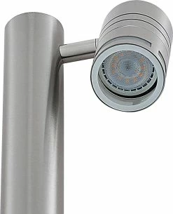 Lindby - Lampe D'extérieur - 1lumière - Acier Inoxydable, Verre - H: 75 Cm - GU10 - Acier Inoxydable -Glass Vases Boutique de vente 971x1200