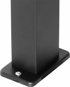 QAZQA Baleno - Lampe D'extérieur Sur Pied Moderne | Lampadaire D'extérieur - 1 Lumière - H 35 Cm - Zwart - Éclairage Extérieur -Glass Vases Boutique de vente 976x1200