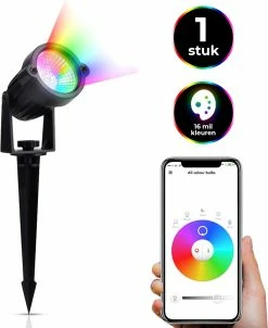 Bolt Electronics®ï¸ - Eclairage De Jardin LED Extérieur - Suspension éclairage Extérieur - Lampe D'extérieur Prick Spot - Lampe RVB - 1 Pià¨ce